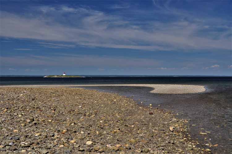 beach scene